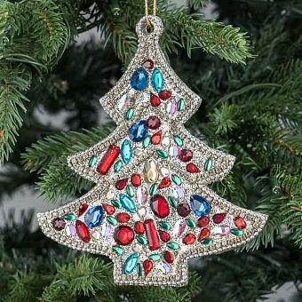 Ёлочная игрушка Multi-Colored Christmas Tree Pendant 1 15 cm