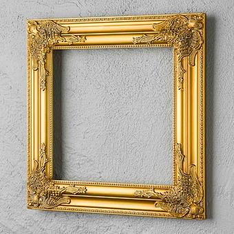 Baroque Frame Gold