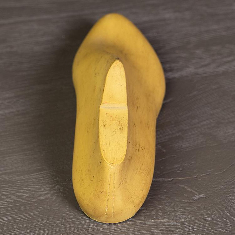 Статуэтка Жёлтая обувная колодка, S Shoe Mould Without Stand Small Canary