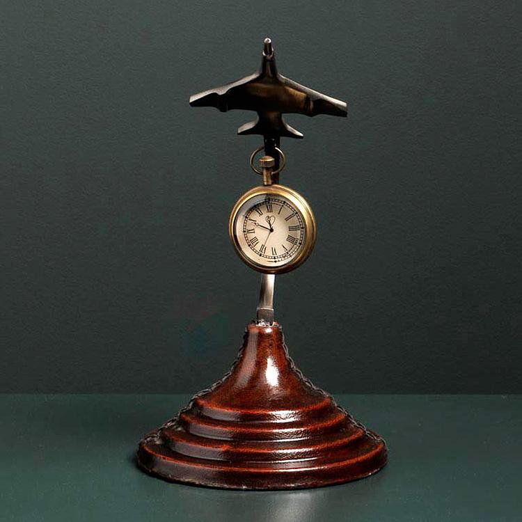 Настольные часы Время улетать Time Flies Clock On Stand