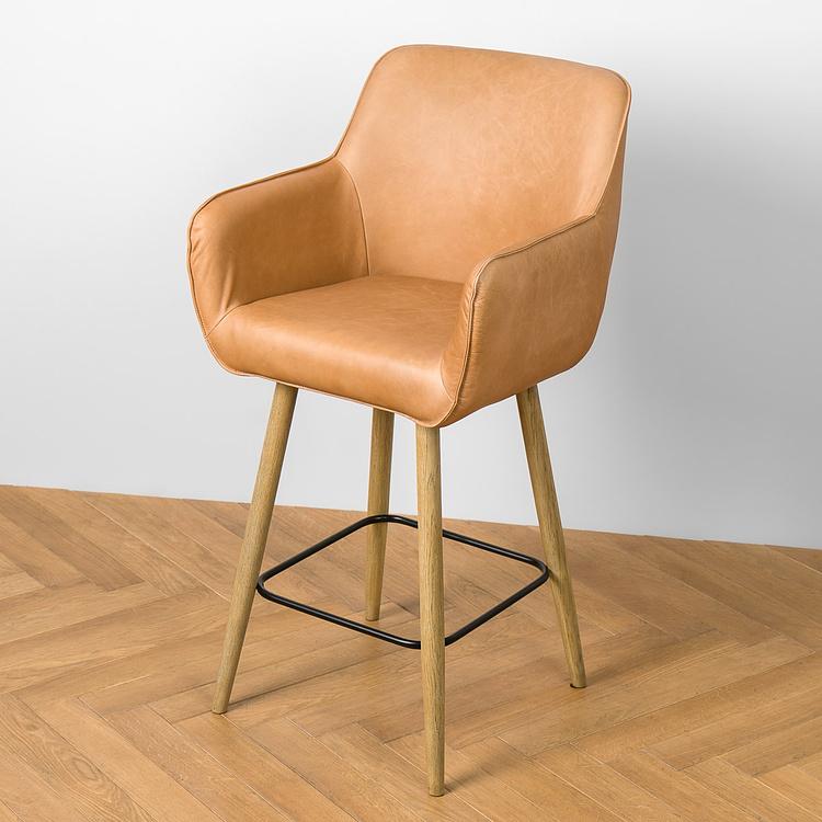 Барный стул Кофе Coffee Barstool, Oak Brown