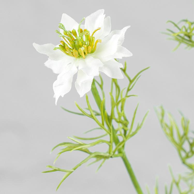 Искусственный цветок Nigella Alba 59 cm - ракурс 2
