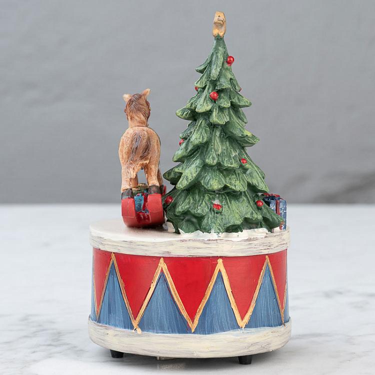 Музыкальная статуэтка Это маленький мир Xmas Music Box It's A Small World 16 cm