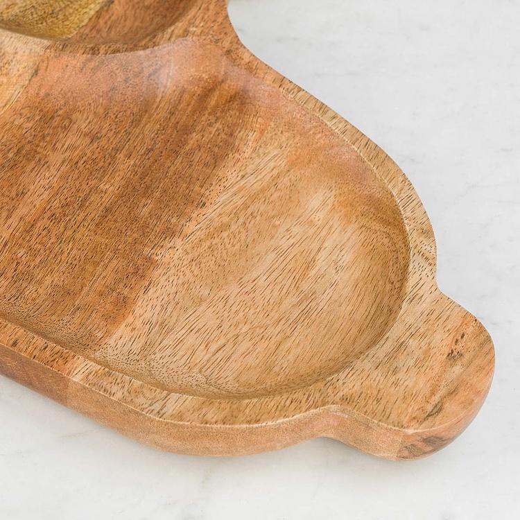 Подставка для мелочей Кролик Wooden Rabbit Trinket Tray