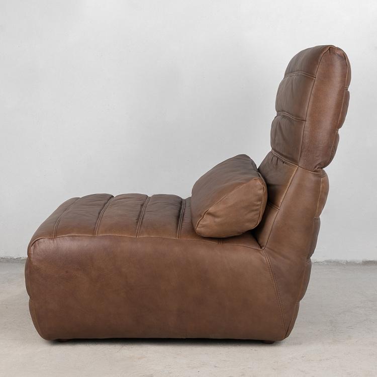 Кресло Лейбэк, тёмные ножки Layback 1 Seater, Antique Wood