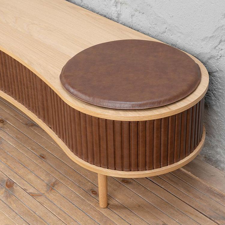 Комод-тумба под телевизор Одейшес, светлый дуб Audacious TV Bench, Oak