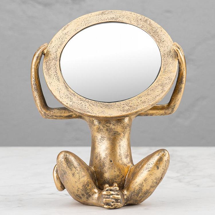 Настольное зеркало Обезьяна с ношей Monkey Holding Mirror