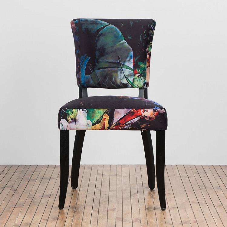 Стул Мими, чёрные ножки Mimi Dining Chair, Black Wood