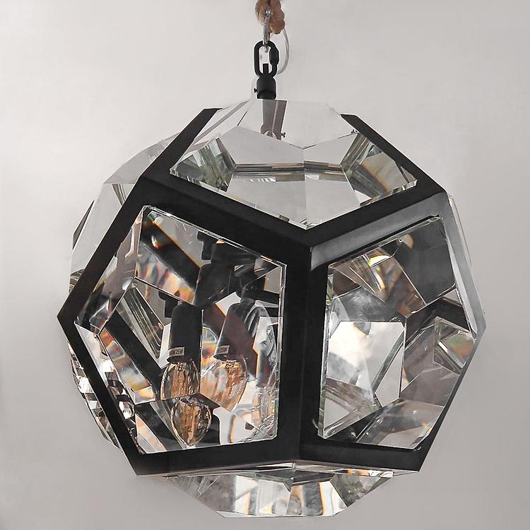Подвесной светильник Geode Pendant Large discount сталь Matte Black Steel