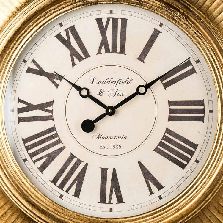 Настенные часы Античное золото Wall Clock Antique Gold