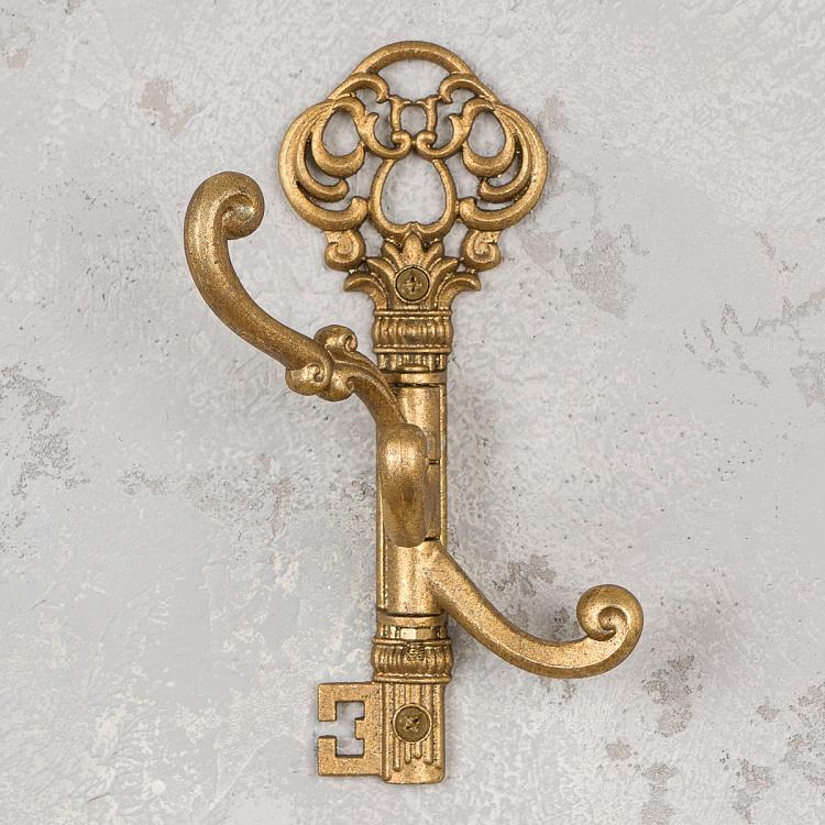 Трёхрожковый крючок Золотой ключик Golden Key Hook