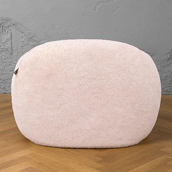 Кресло Snug Chair искусственный мех Big Bear Pink - ракурс 4