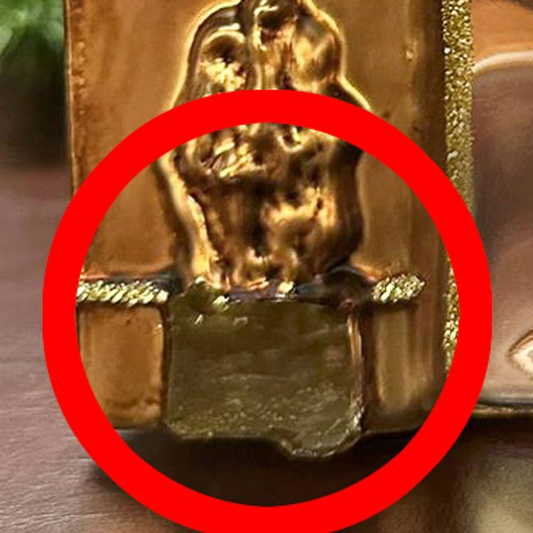 Ёлочная игрушка Триумфальная арка дисконт2 Glass Arch Of Triumph Brown 10 cm discount2