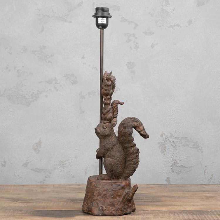 Настольная лампа Белки-акробаты Lamp Acrobat Squirrels With Shade