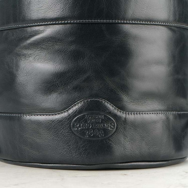 Серый кожаный мужской рюкзак P39 в виде боксёрской груши P39 Backpack, Gray