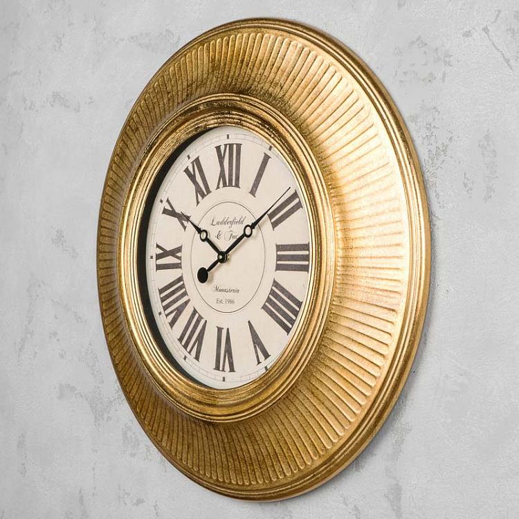 Настенные часы Античное золото Wall Clock Antique Gold