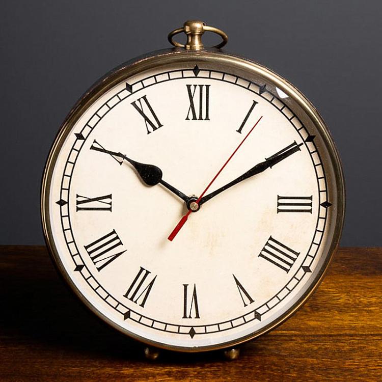 Старинные железные настольные часы Fer Old Table Clock