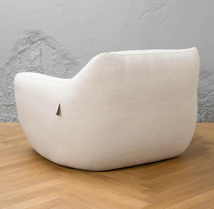 Кресло Summer Snug Chair Mark II полиэстер Faux Linen Natural - ракурс 4