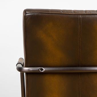 Стул Malaga Chair D натуральная кожа Rotten Brown - ракурс 10