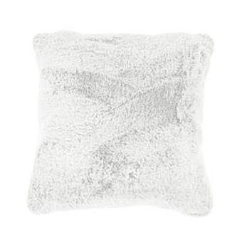 Декоративная подушка Alaska Square Cushion Medium искусственный мех Big Bear Grey