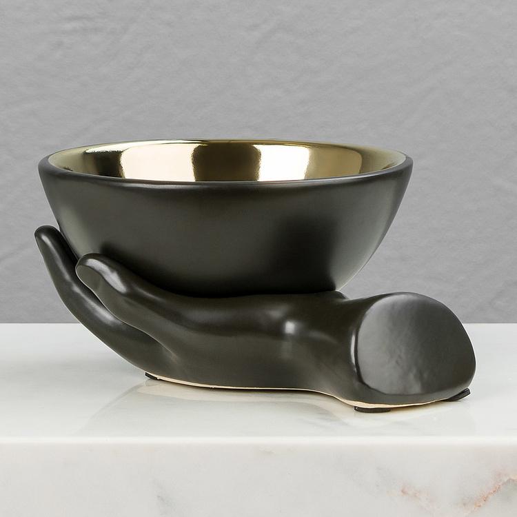 Подставка для мелочей и украшений Рука Hand Ceramic Trinket Tray