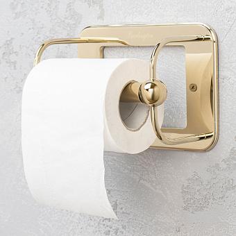 Toilet Roll Holder Gold