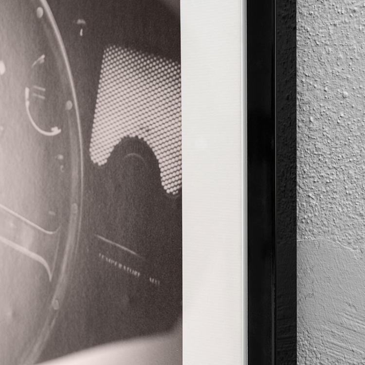 Фото-принт в чёрной раме E-Type E-Type Steering Wheel, Studio Frame