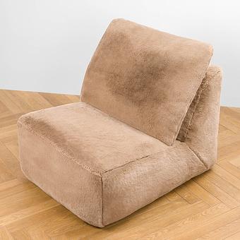 Кресло Lomfy Chair искусственный мех Big Bear Taupe - ракурс 5