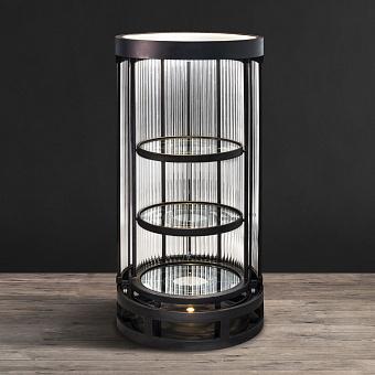 Мини-бар с подсветкой Bio Hazard Bar Cabinet сталь Matte Black Steel