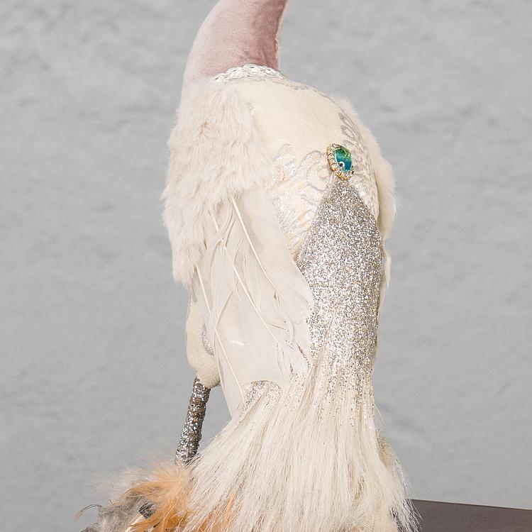 Статуэтка Павлин с золотой короной, M Peacock With Golden Crown Medium