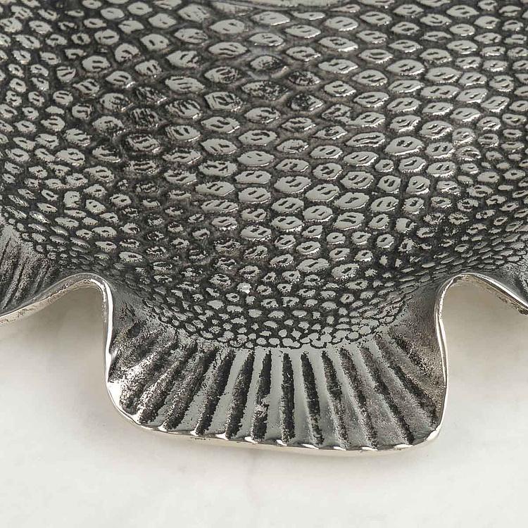 Металическое сервировочное блюдо Рыба Metal Fish Dish Small
