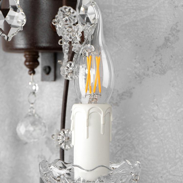 Бра Хрустальное Crystal Sconce