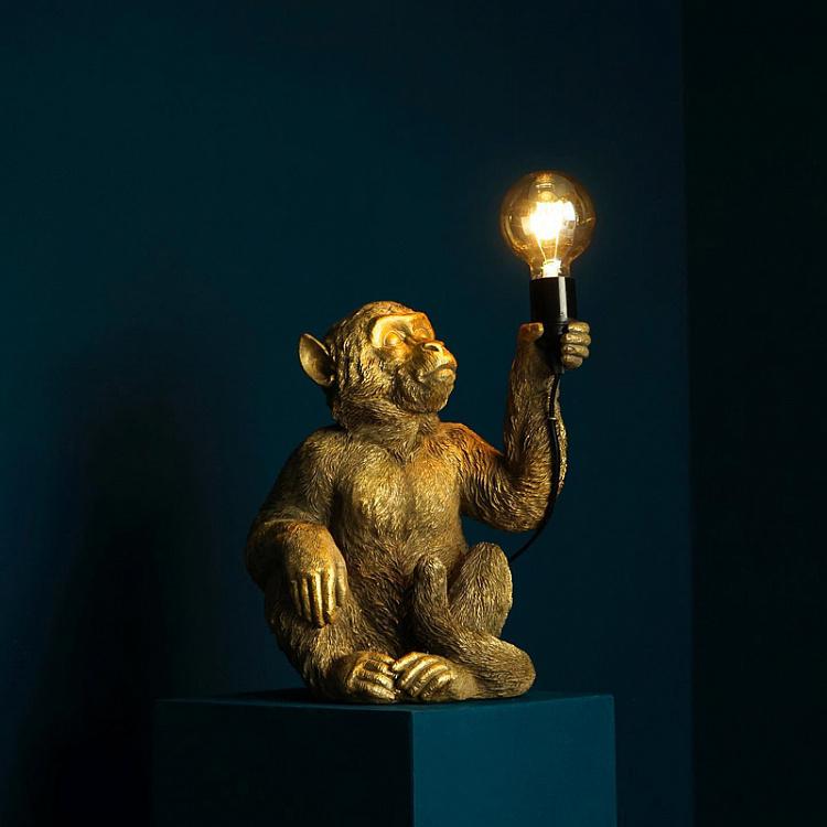 Настольная лампа Золотая обезьяна Table Lamp Golden Monkey