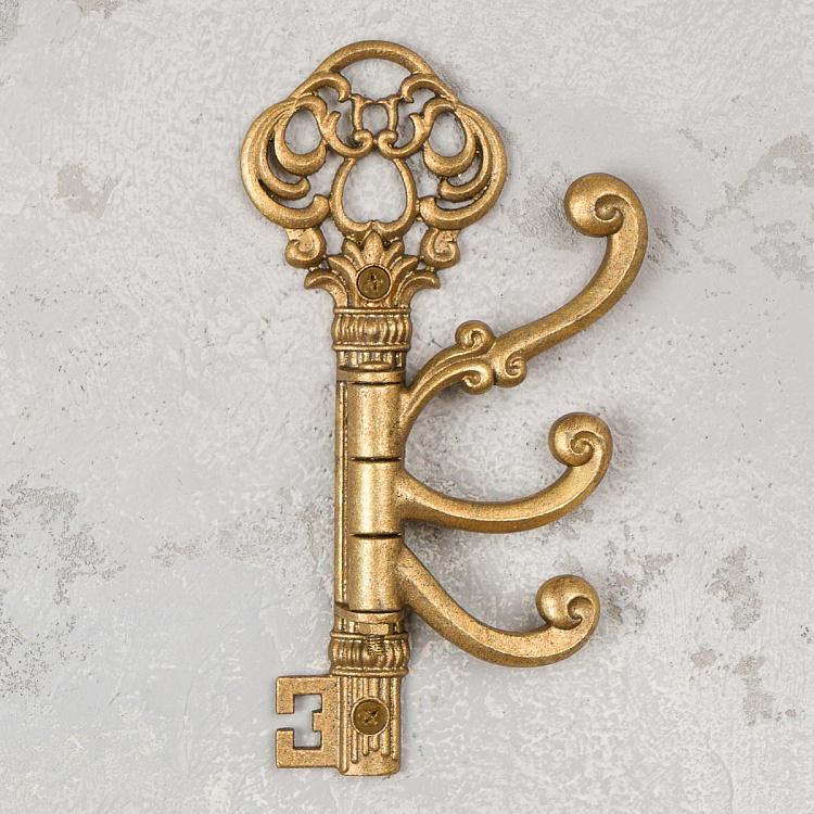 Трёхрожковый крючок Золотой ключик Golden Key Hook