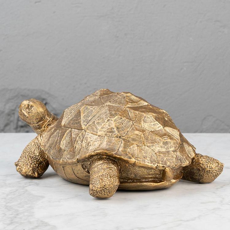 Статуэтка Золотая черепаха Antique Gold Turtle