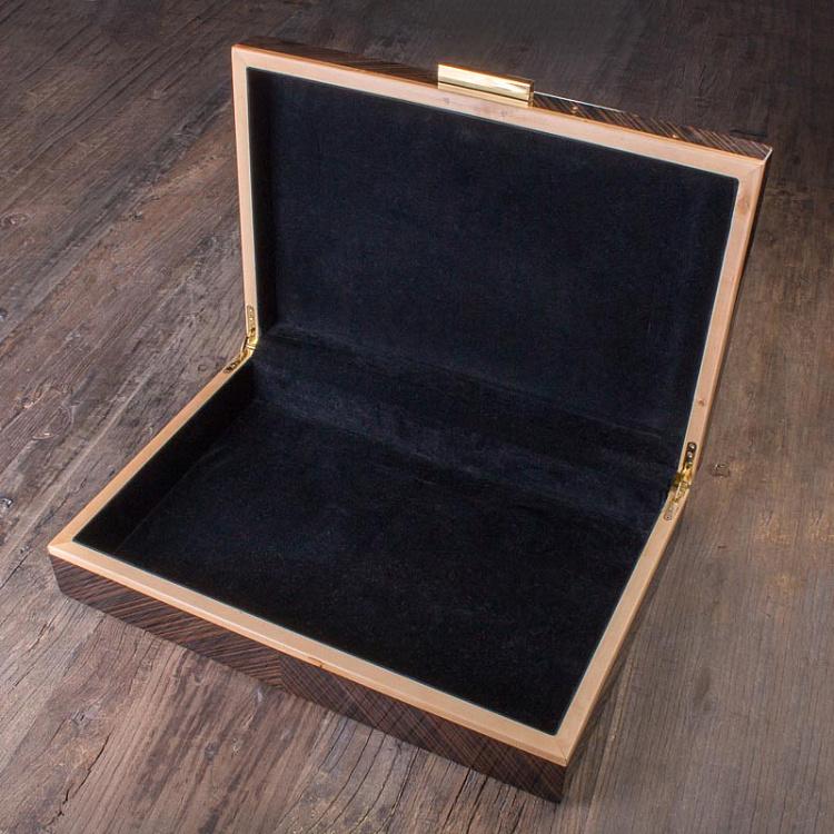 Подарочная коробка из дерева Giftbox Herringbone