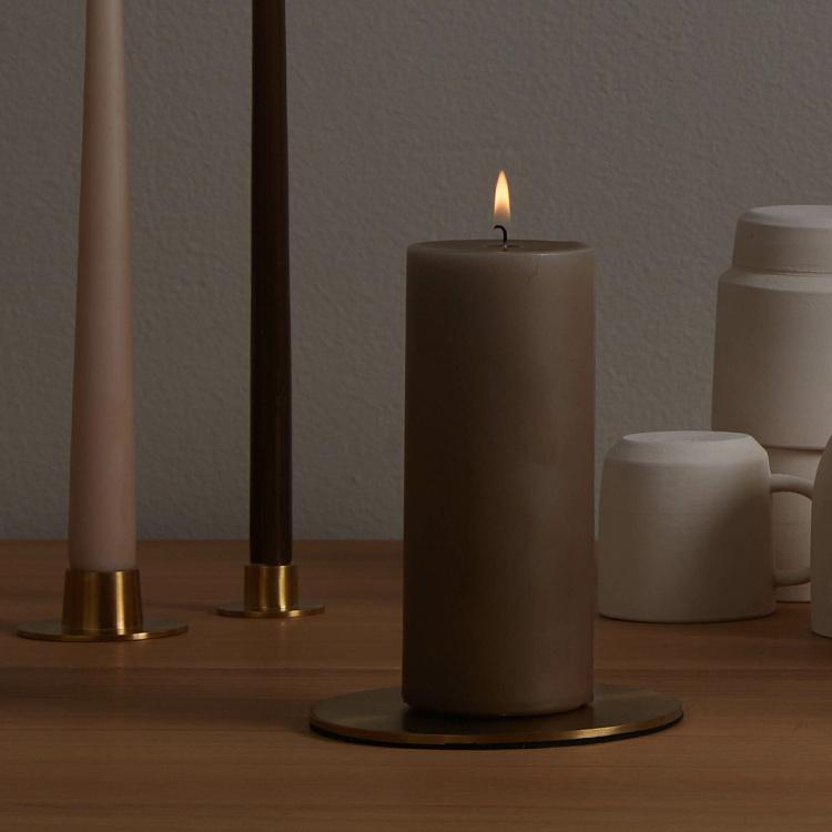 Металлический подсвечник матовый, M Candle Holder Medium Matt