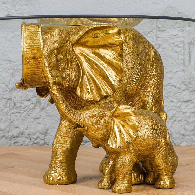 Журнальный стол Слоны Side Table Elephants