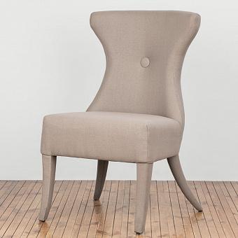 Стул 48 Dining Chair лён Linen Silver