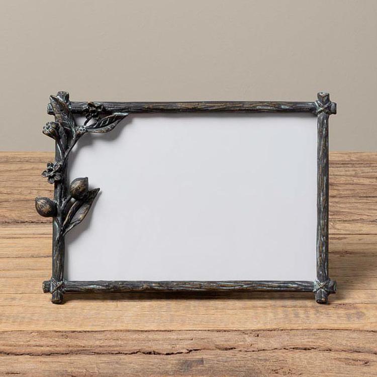 Рамка для фото Оловянная ветвь Pewter Photo Frame