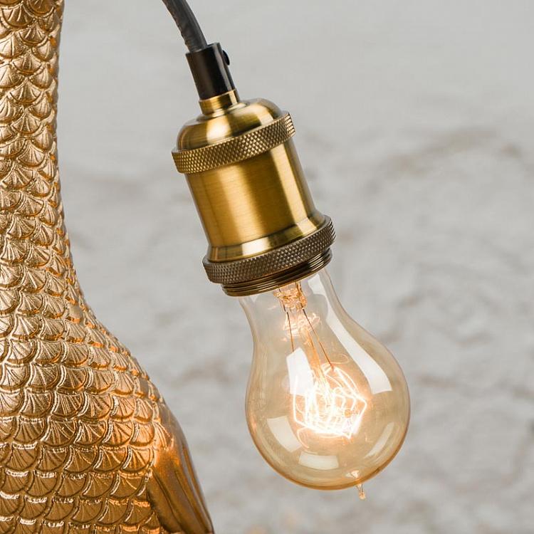 Настольная лампа Золотой гусёнок Table Lamp Golden Son Of A Duck