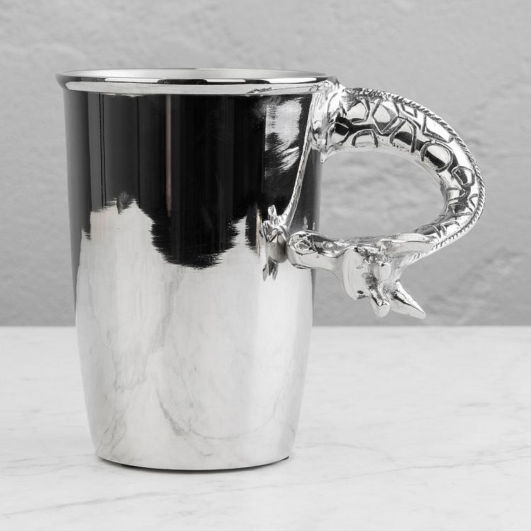 Ведро для льда Жираф Giraffe Ice Bucket Silver