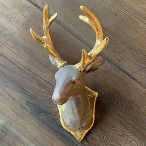 Deer Bust Grey 19 cm discount