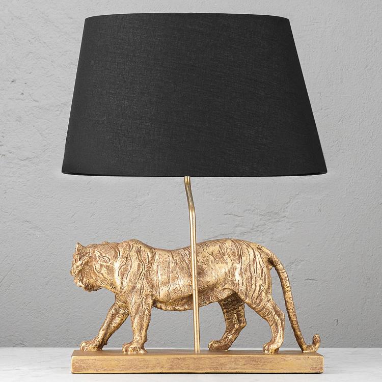 Настольная лампа Золотой тигр Table Lamp Golden Tiger