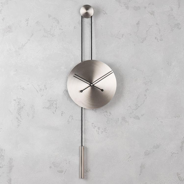 Serenity Clock, Silver Mat