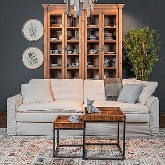 Сервант Villeneuve 4 Glass Doors Bookcase With Drawers DB - ракурс 18