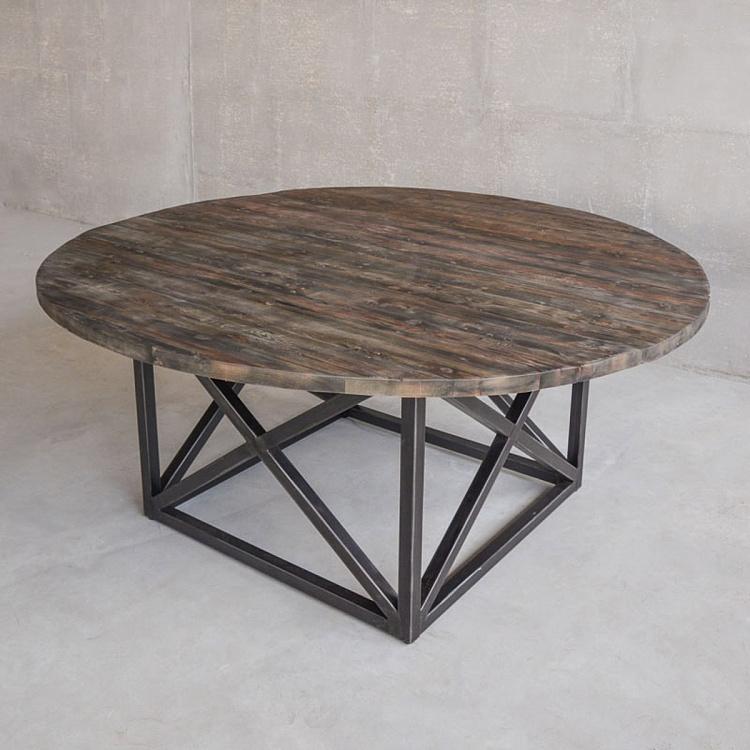 Круглый обеденный стол Аксель, L Axel Round Dining Table Large