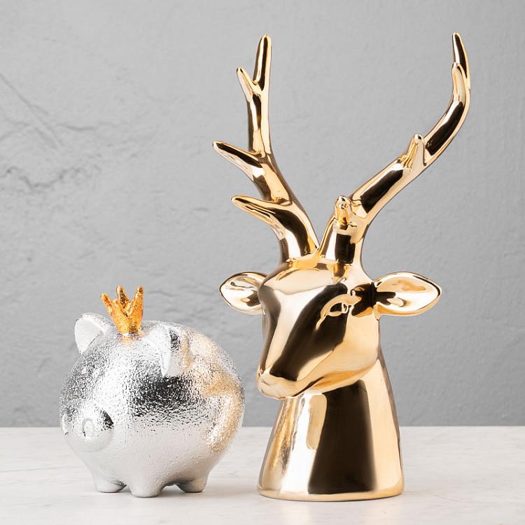 Копилка Золотой олень Money Bank Deer Gold