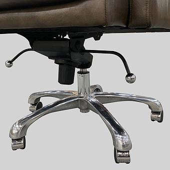 Кресло Hemingway Office Chair RM натуральная кожа Brown Franco - ракурс 6