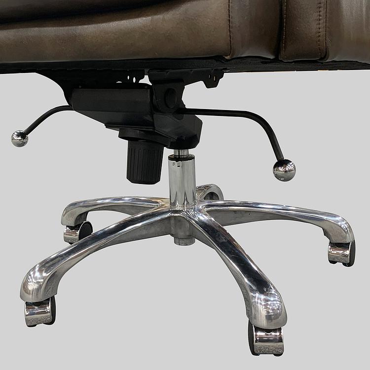 Кресло Hemingway Office Chair RM натуральная кожа Brown Franco - ракурс 6